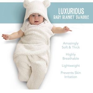 Blue Mello Baby Swaddle Wrap